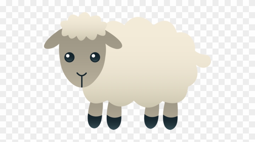 Sheep Clipart Transparent Background - Transparent Background Sheep Clipart #1080549