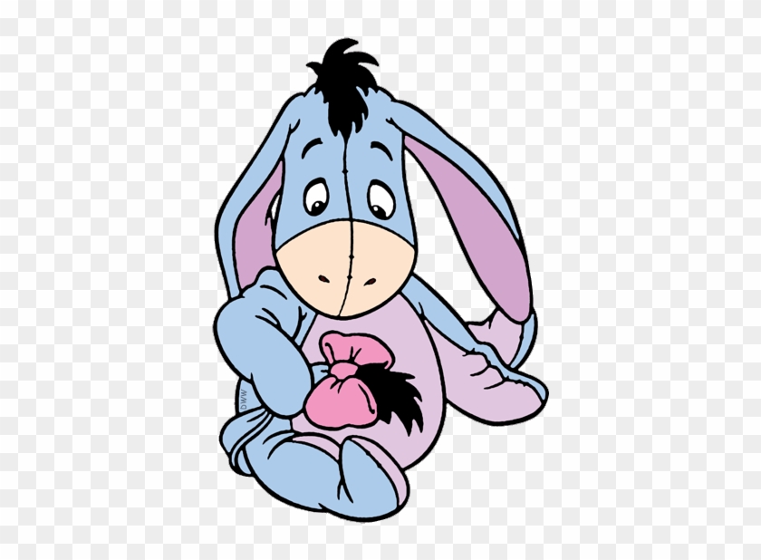 Tail Clipart Winnie The Pooh Eeyore - Winnie The Pooh Baby Eeyore #1080557