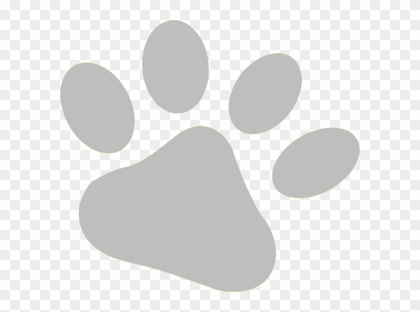 Slate Pet Paw Clip Art At Clker - Dog Paw Png #1080559