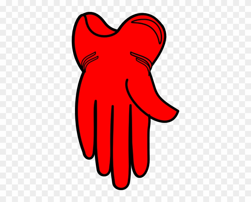 Gloved Hand Clip Art - Fashion #1080685
