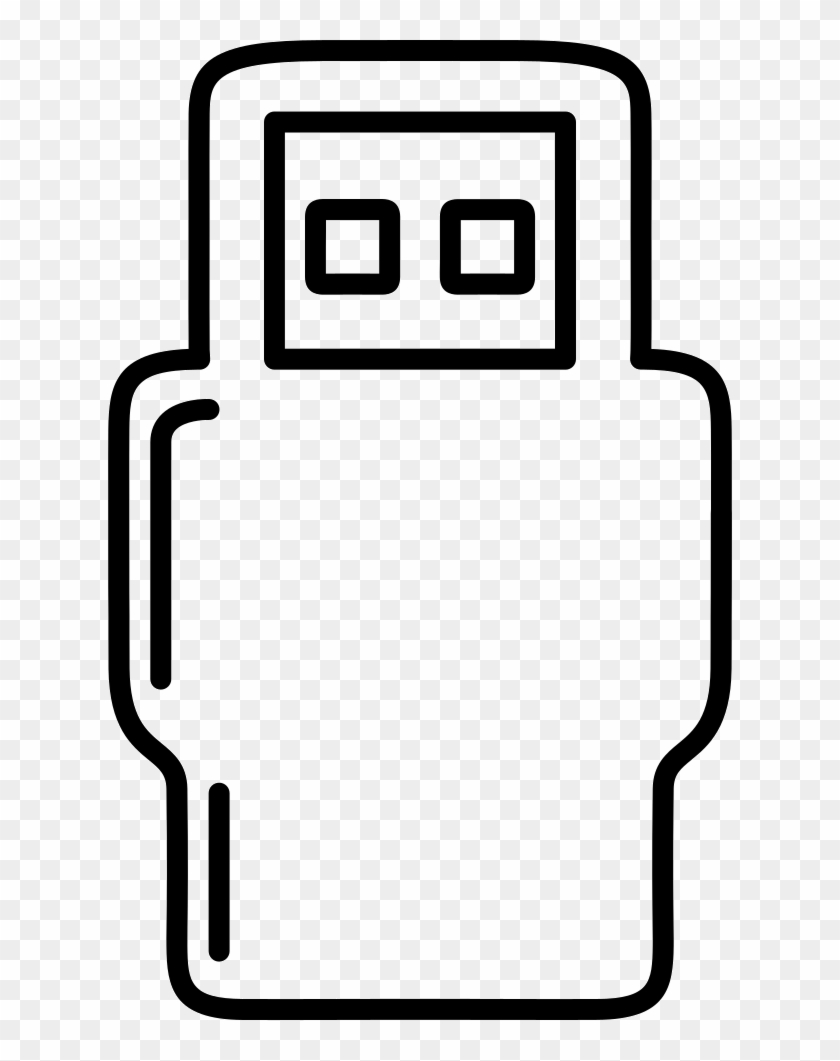 Robot Outline Or Usb Plug Comments - Tool #1080744