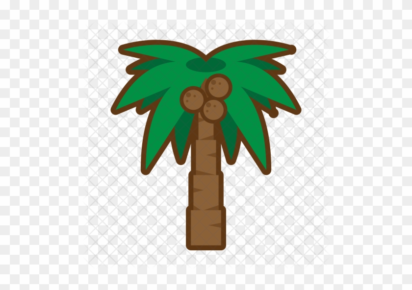 Palm Tree Icon - Beach #1080901