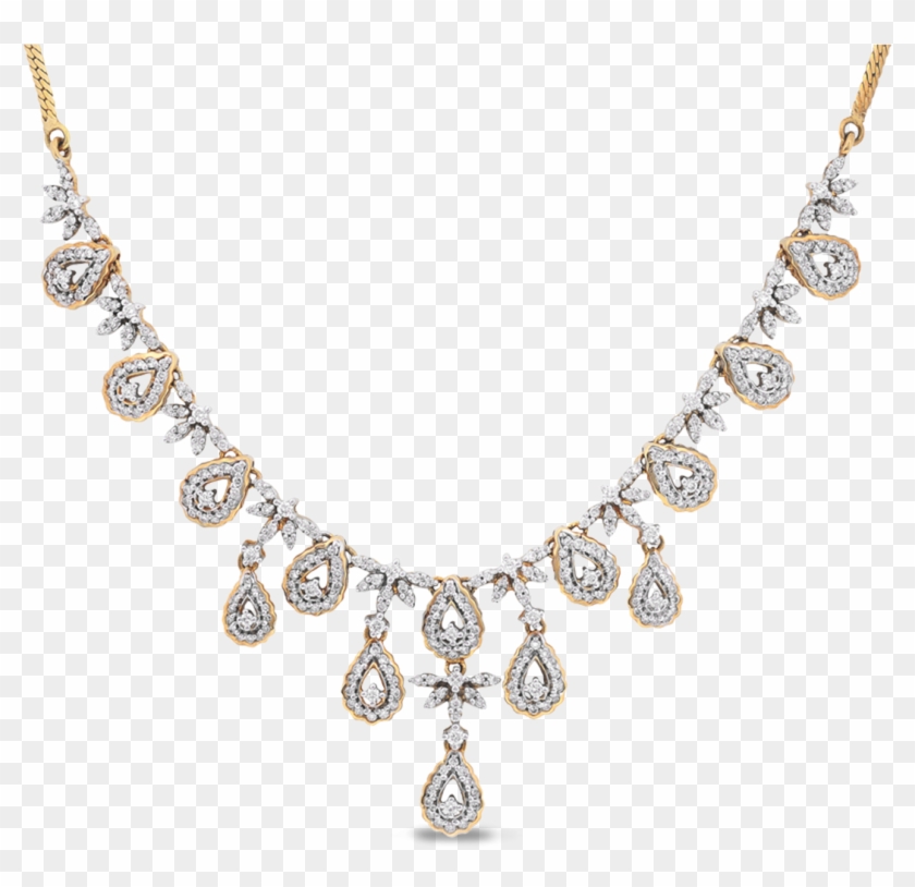 Diamond Necklace India Clipart - Necklace Clipart Transparent Background #1080924