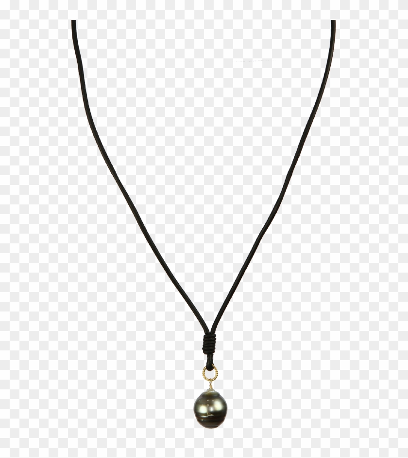 Gallery Of Black Leather Necklace - Necklace #1080959