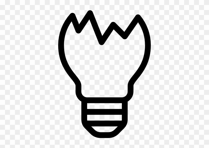 Lightbulb Free Icon - Incandescent Light Bulb #1080979