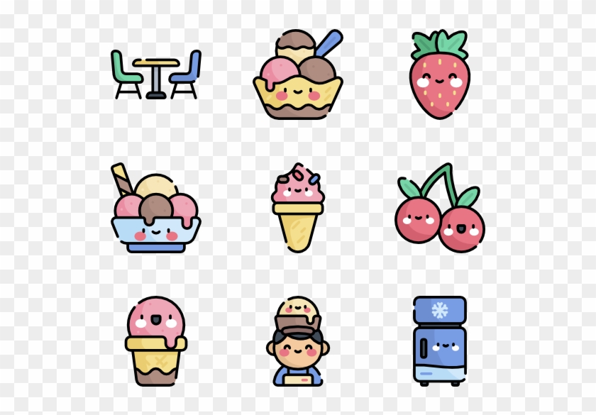 Ice Cream - Noodle Icon #1081011