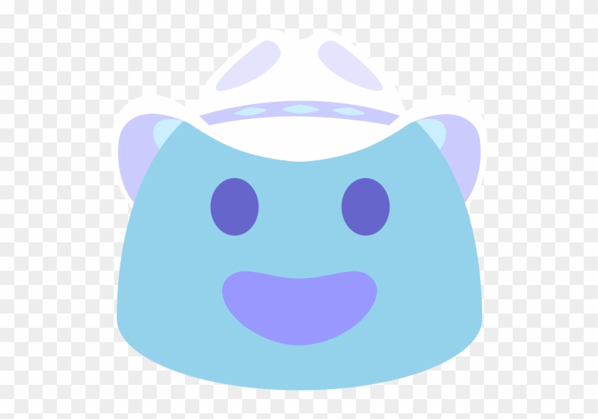 Face W Cowboy Hat - Cartoon #1081031