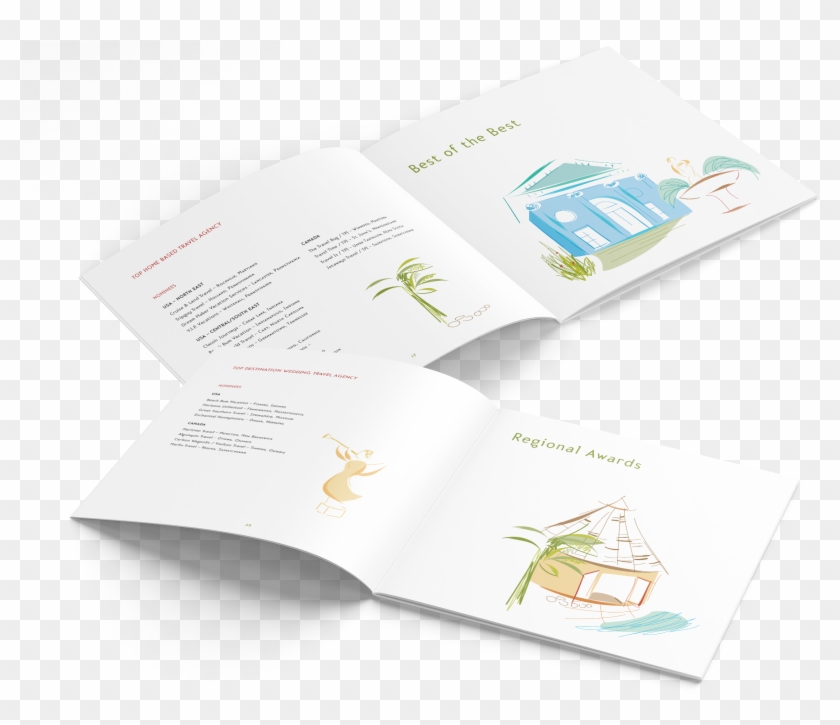 For This Particular Year, We Produced A Custom Illustration - Brochure #1081095