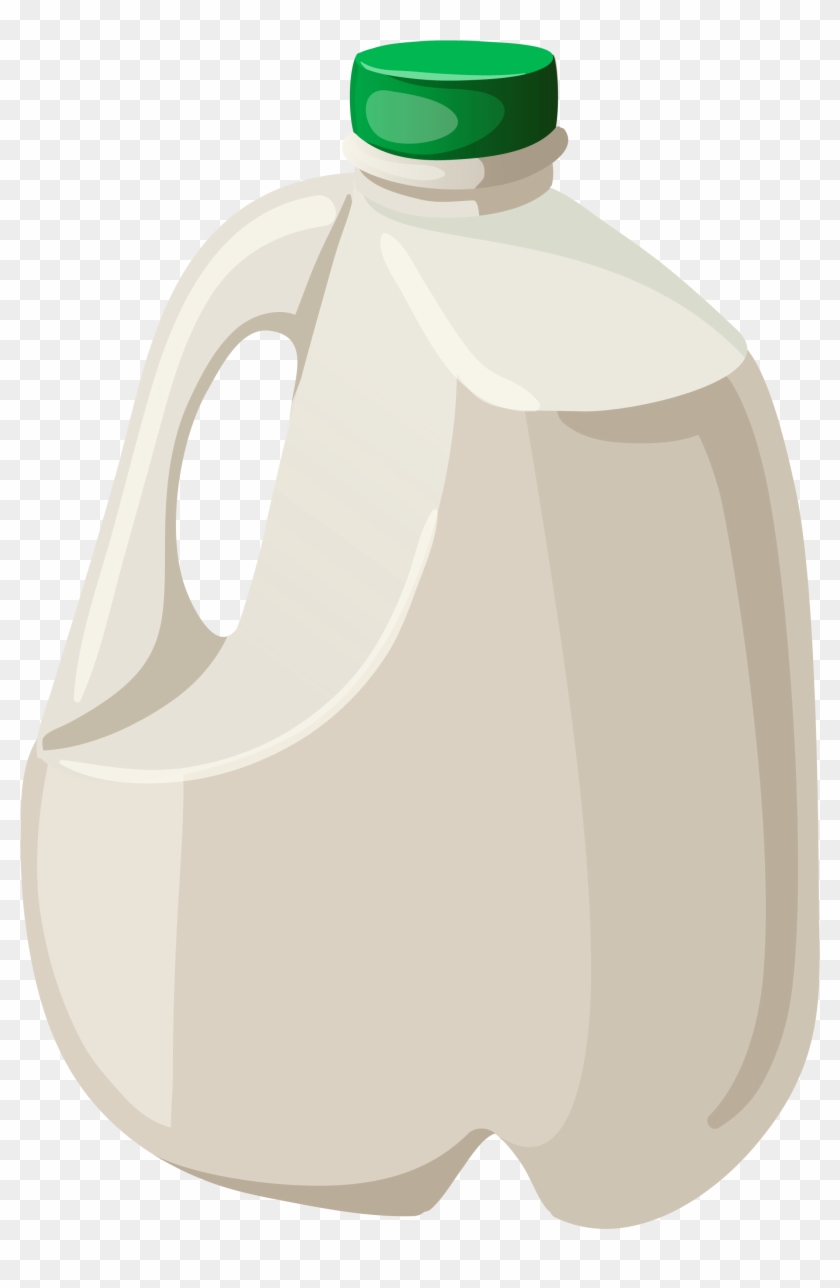 Large Bottle Of Milk Png Clipart Image - Milk Png #1081117