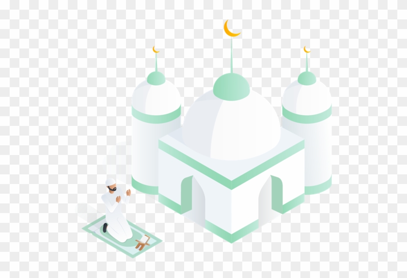 Ramadan Illustration - Mosque #1081146