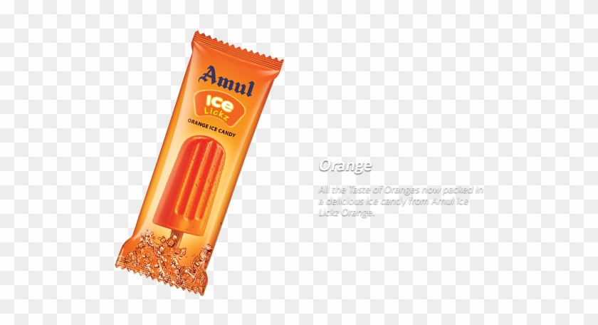 Png - Amul Orange Ice Cream #1081258
