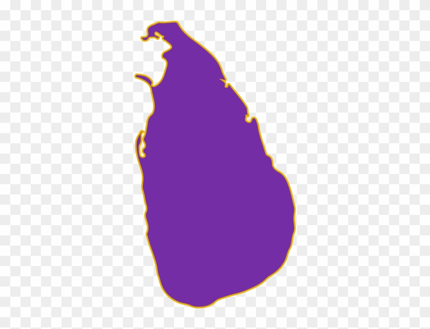 Sri Lanka Attraction Map - Sri Lanka Clipart #1081291
