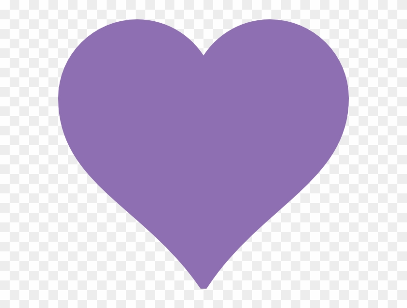 Purple Heart Clip Art Purple Heart Clip Art At Clker - Heart Clipart Purple #1081293