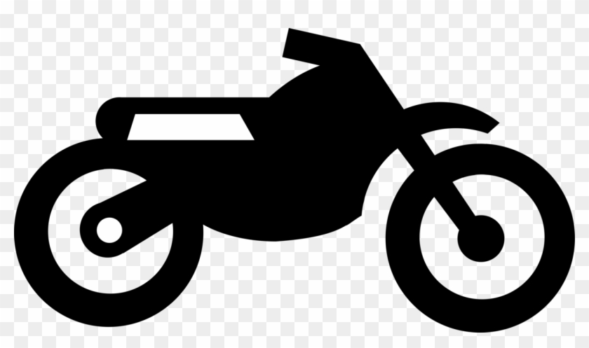 Vector Illustration Of Dirt Bike Motorcycle Or Motorbike - Dirt Bike Clipart #1081309