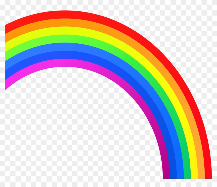 Half Rainbow Clipart 2 By David - Lucky Charms Rainbow Clip Art #1081405