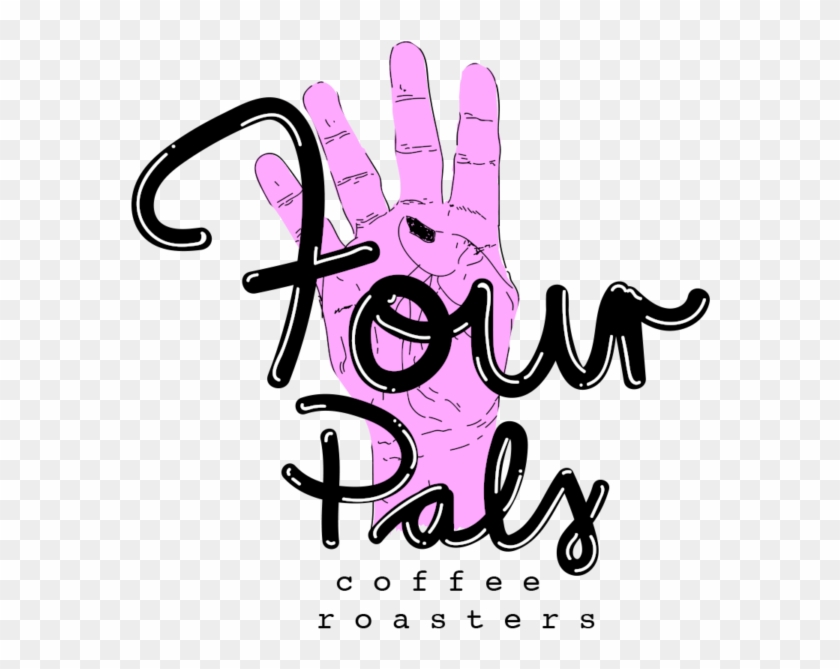 Four Pals - Calligraphy #1081439
