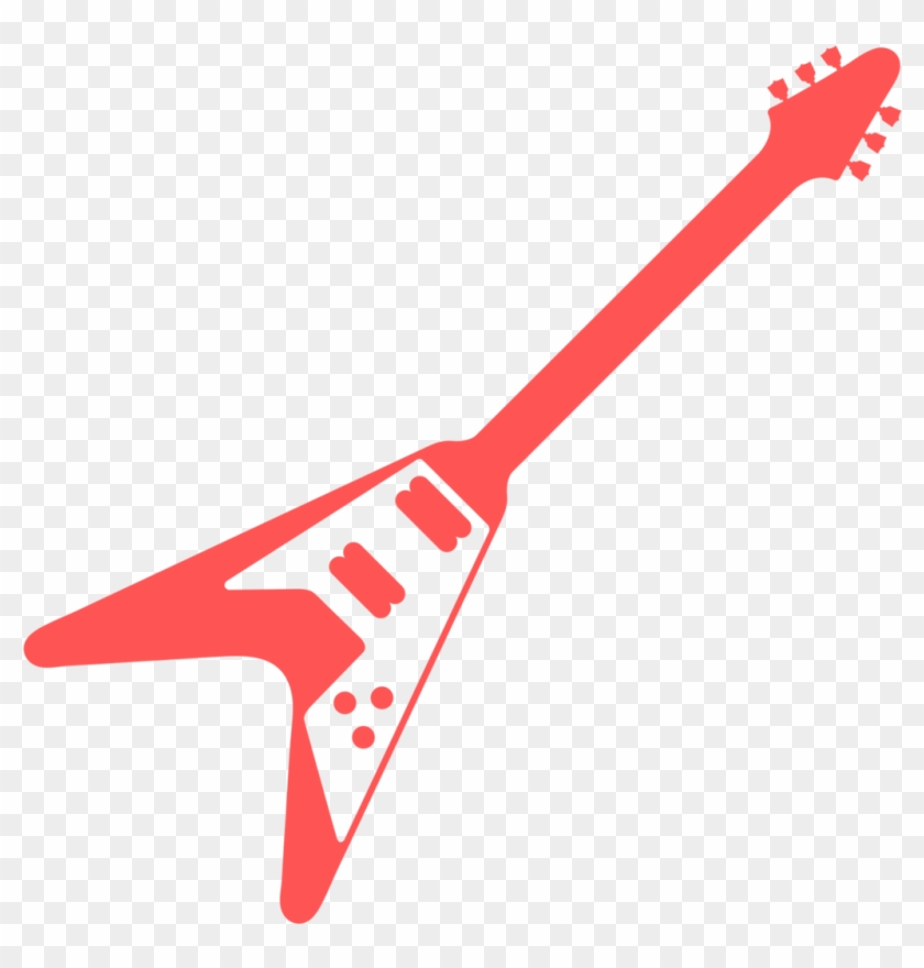 Improve Your Guitar Playing In A Few Lessons - Gibson Flying V Red #1081553