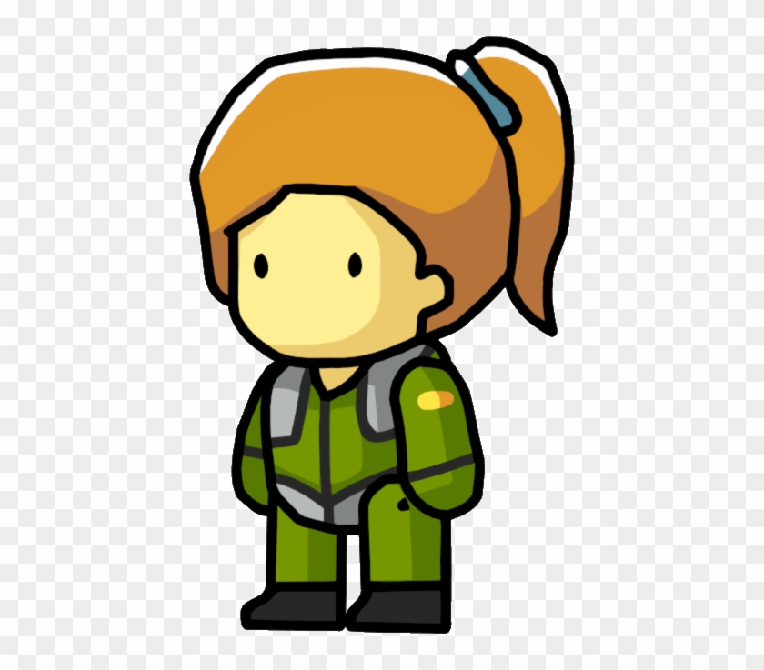 Fighter Pilot Female - Random Person Png Scribblenauts #1081605