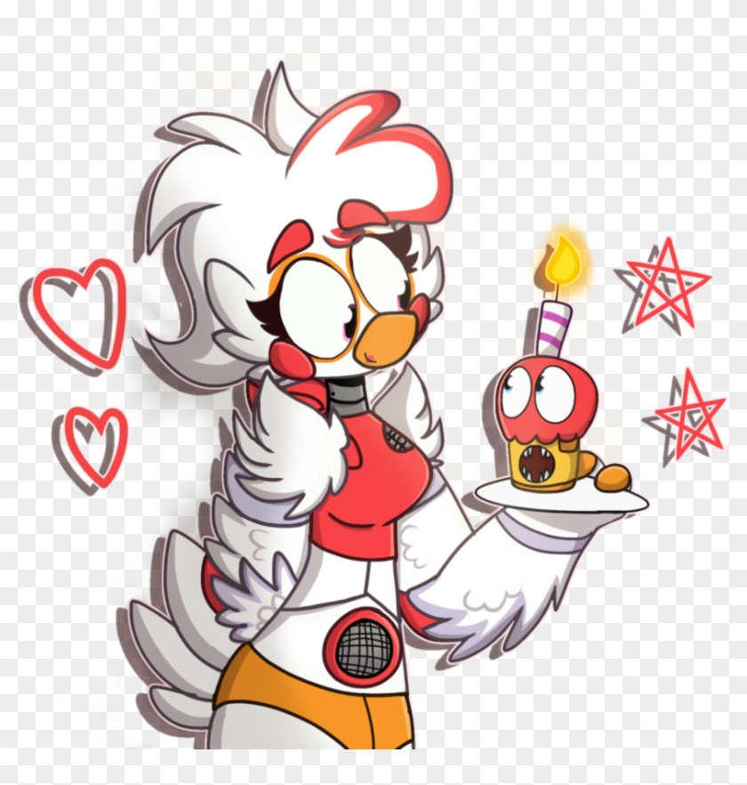 Funtime Chica [fnaf] By Pegasusvixen7950 - Funtime Foxy X Funtime Chica #1081618