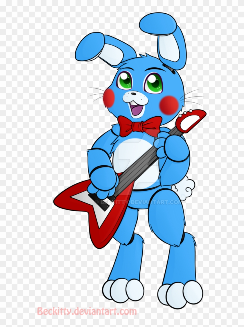 Toy Bonnie~ By Beckitty On Deviantart - Five Nights At Freddy's #1081645