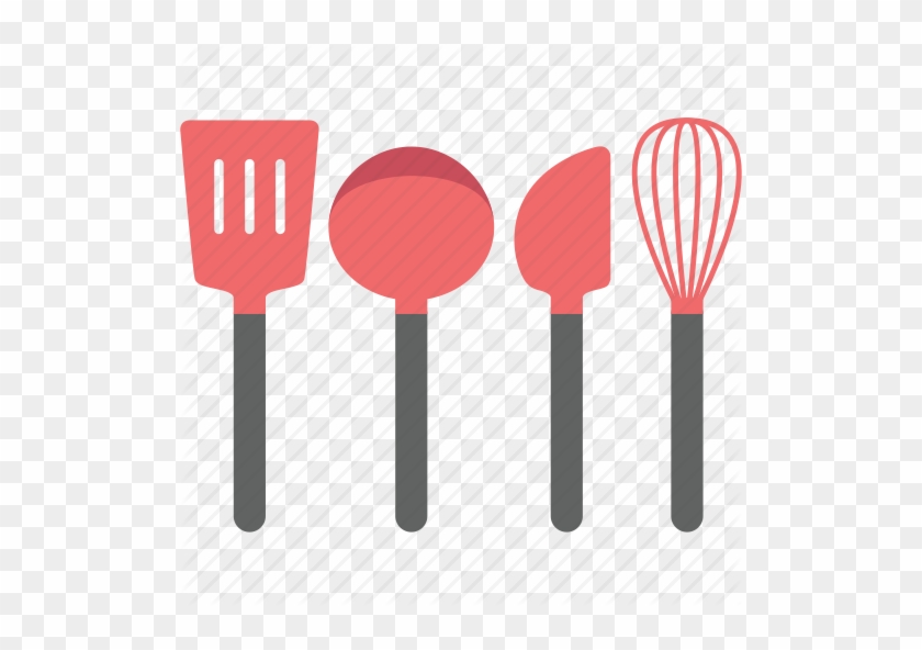 Red Clipart Whisk - Whisk Flat Icon #1081650