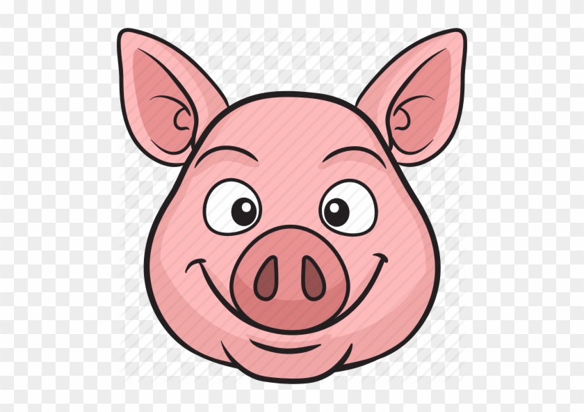 Pig Face Cartoon #1081654