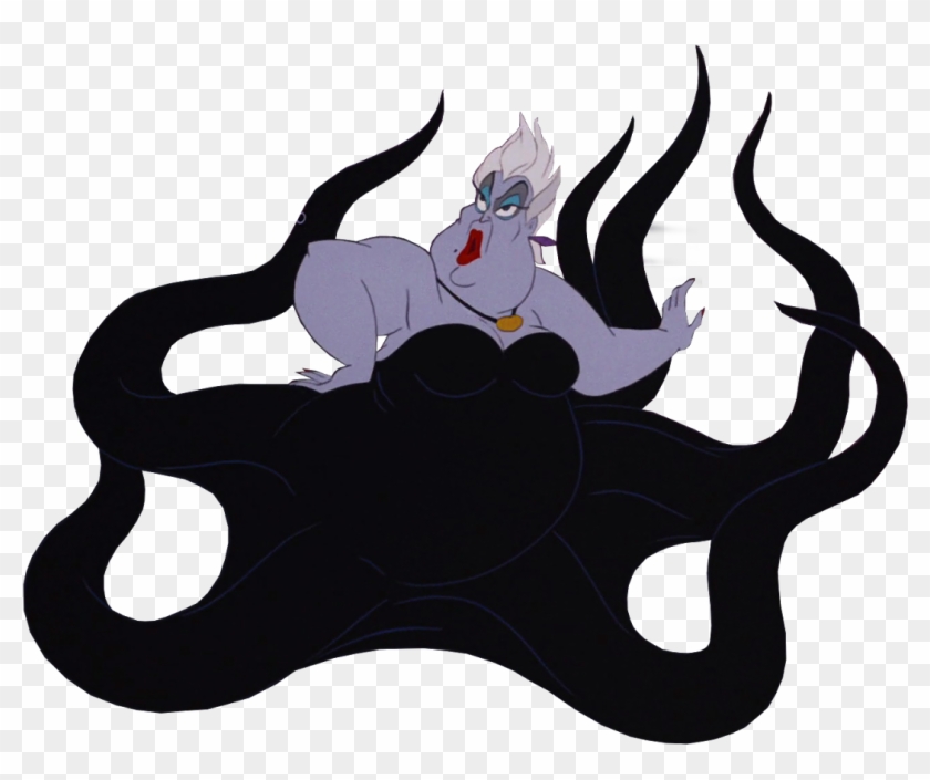 Ursula Evil Queen Villain Character Clip Art - Ursula Png #1081720