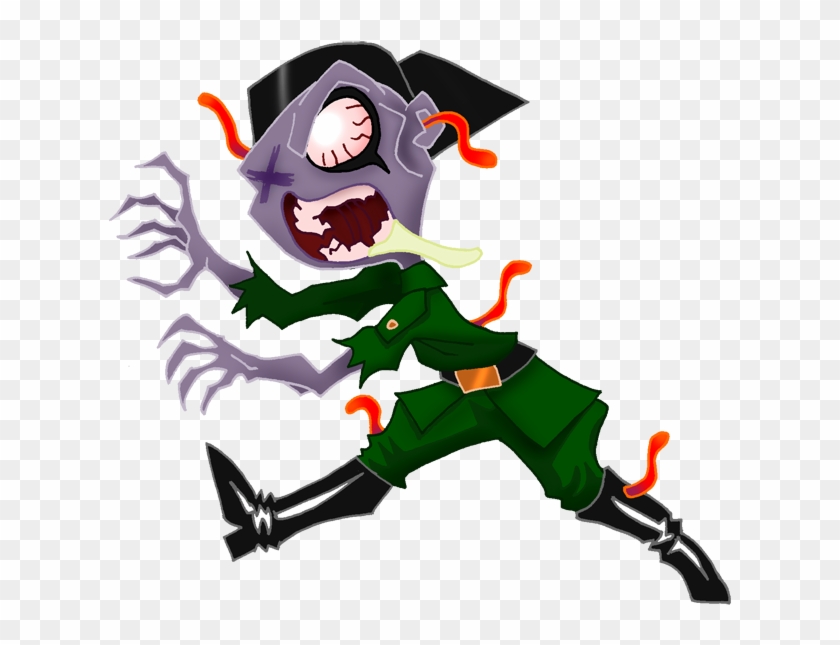 Zombie 'hero Vs Villain' Oc - Cartoon #1081763