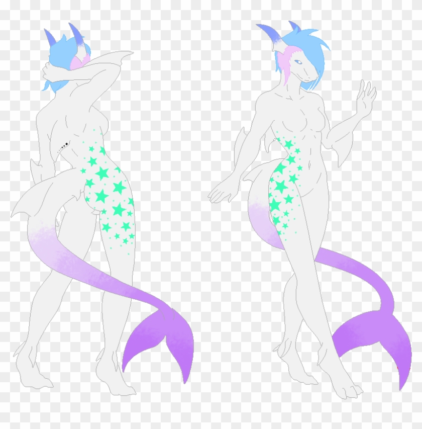 Pastel Shark Girl Adopt By Axolotdropbearadopts - Female Shark Furry Ref #1081764