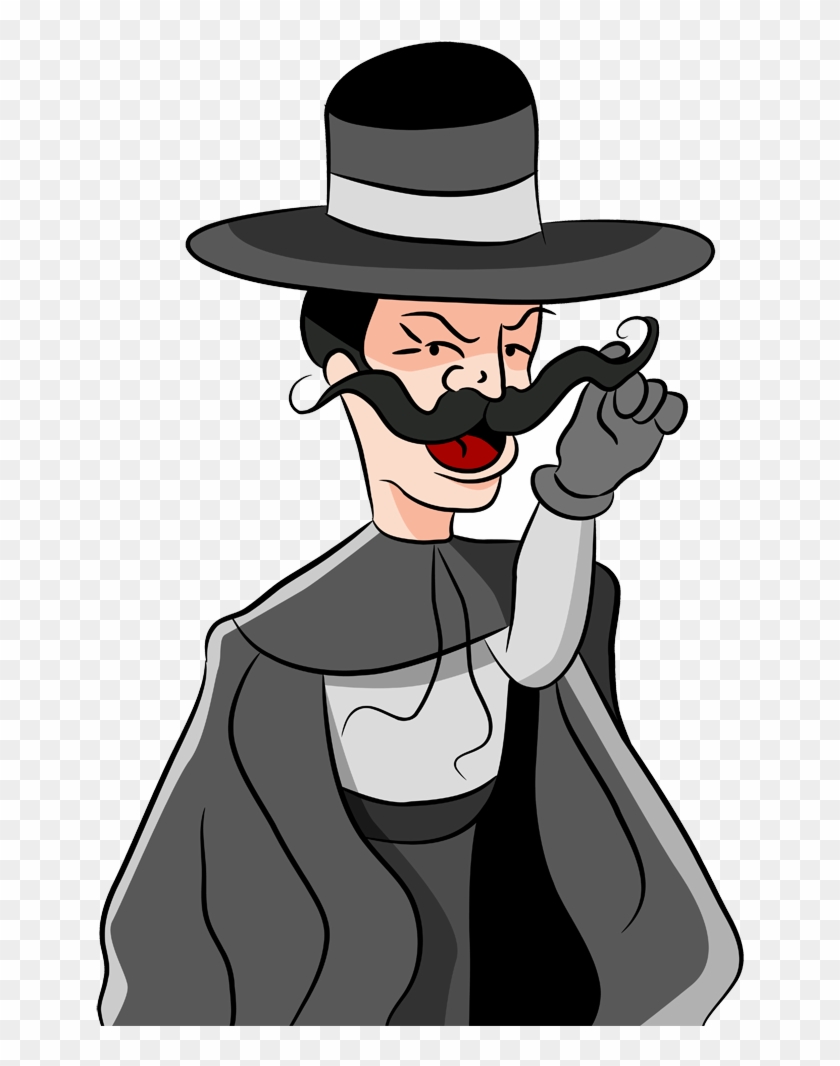 Moustache Villain Clip Art - Evil Twirling Mustache #1081835