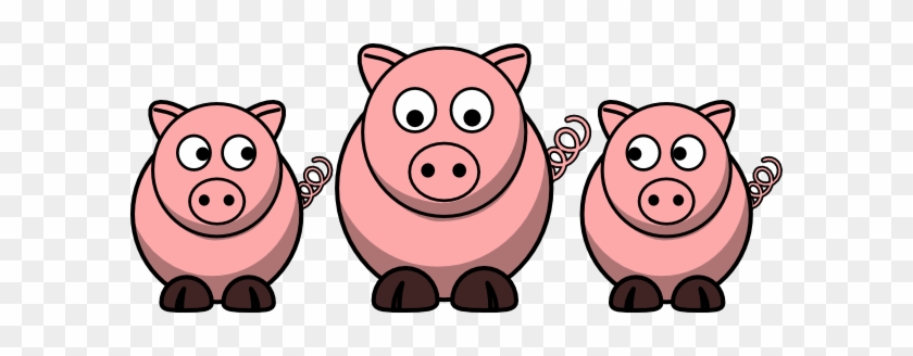 Clipart 3 Little Pigs #1081926