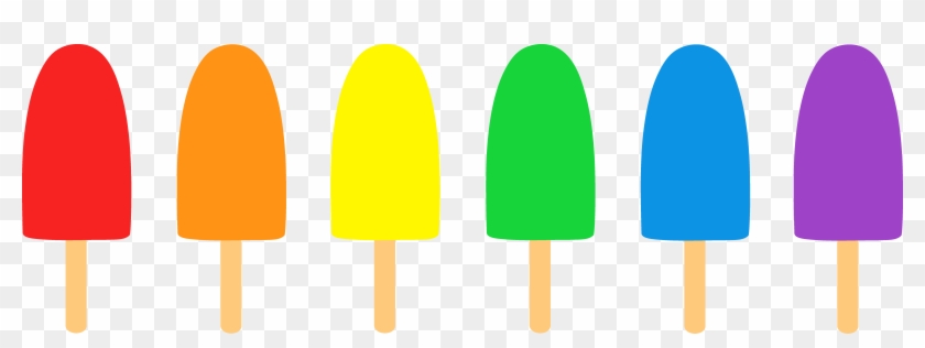 Cute Popsicle Clipart Border - Ice Cream Clipart #1082122