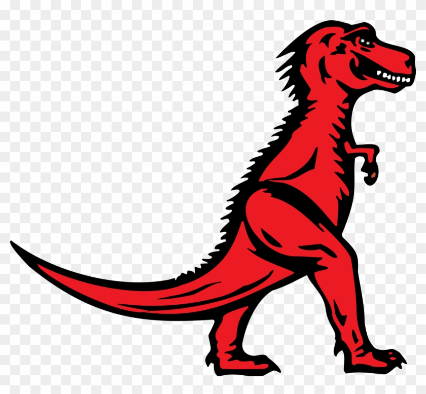 Red T Rex Logo Vector And Clip Art Inspiration U2022 - Mozilla Mascot #1082163