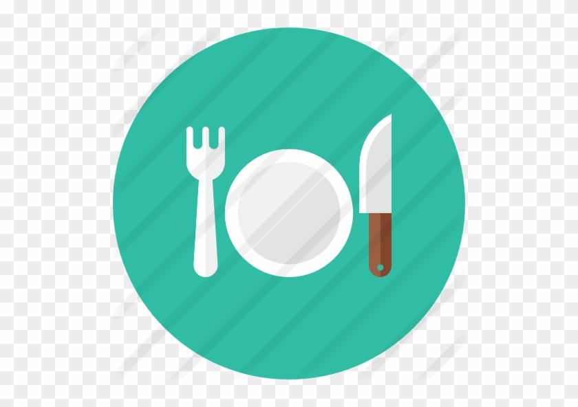 Restaurant - Script Circle Icon #1082190