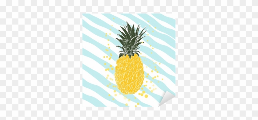 Hand Drawn Pineapple - Drawing #1082250
