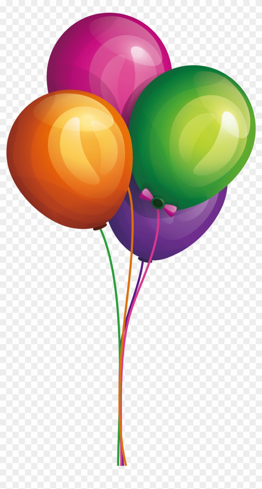 Balloon Gift Birthday Illustration - Gift #1082507