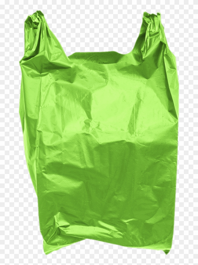 Plastic Bag Green Transparent Png - Plastic #1082513