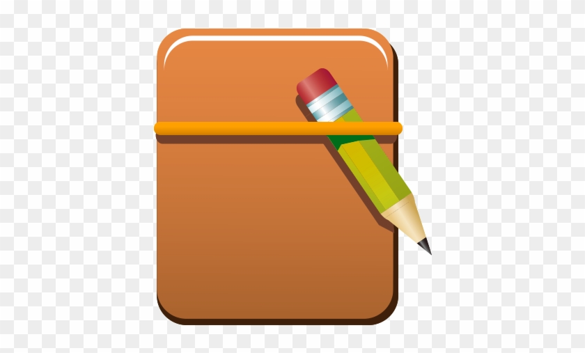 Pencil Notebook Icon - Caneta Png E Caderno #1082549