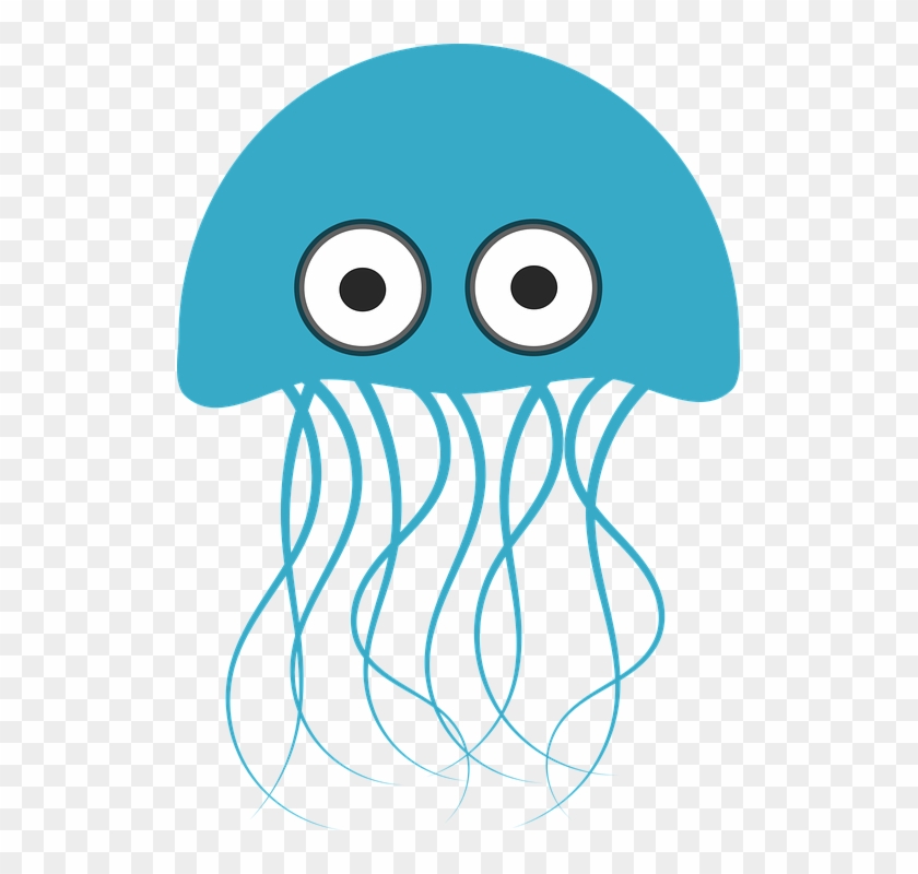 Jelly Fish Clipart 10, Buy Clip Art - Sea Animals Clipart Png #1082657