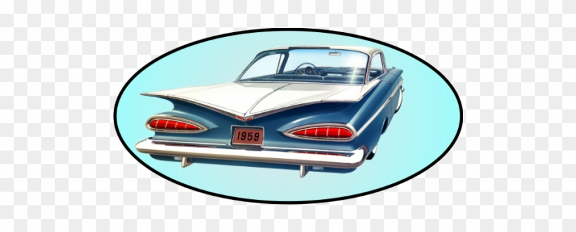 59 Chevy Impala Kids T-shirt - Chevy Impala Fins #1082674