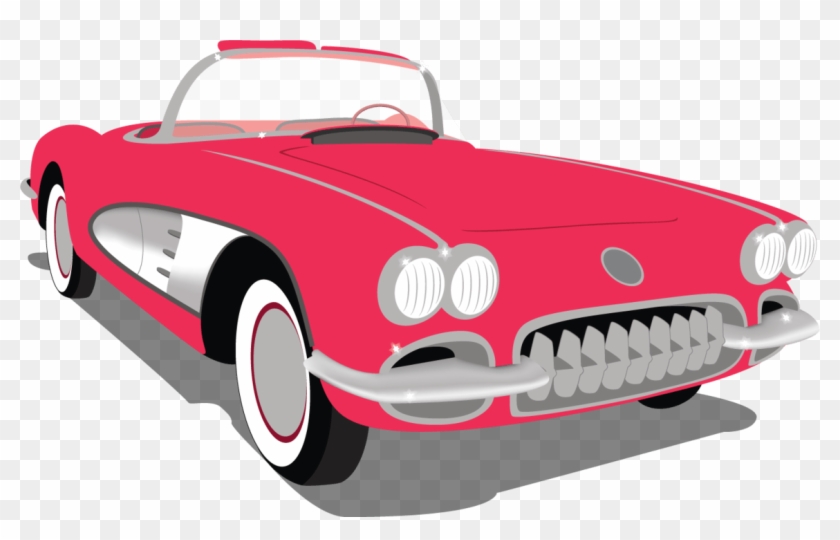 50s Car Clip Art #1082678