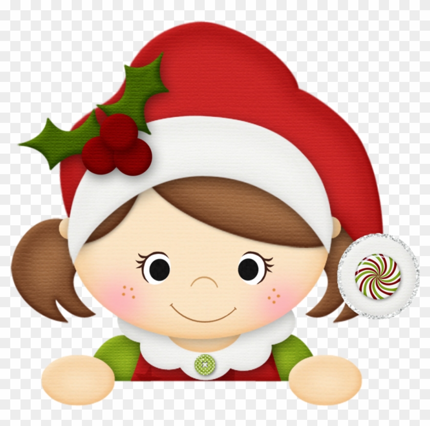 Christmas Clipartfelt - Christmas Girl Clipart #1082696