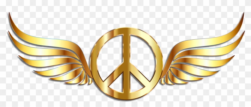 Clipart - Gold Peace #1082754