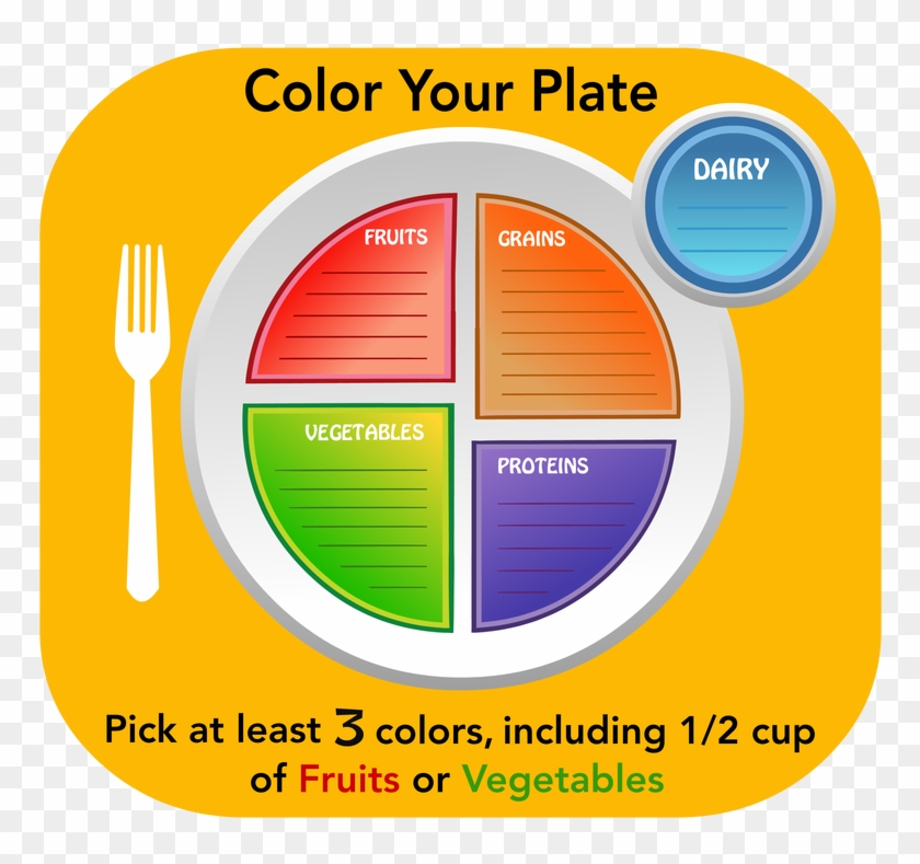 'color Your Plate' Dry Erase - Color Of The Plate #1082774