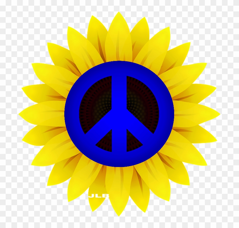 ☮/jlb - Clip Art Sun Flower #1082799