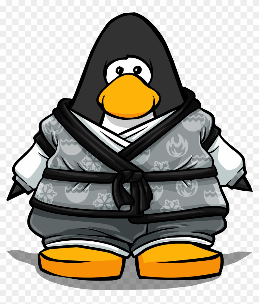 Tranquility Robe From A Player Card - Club Penguin Penguin Band Hoodie #1082884