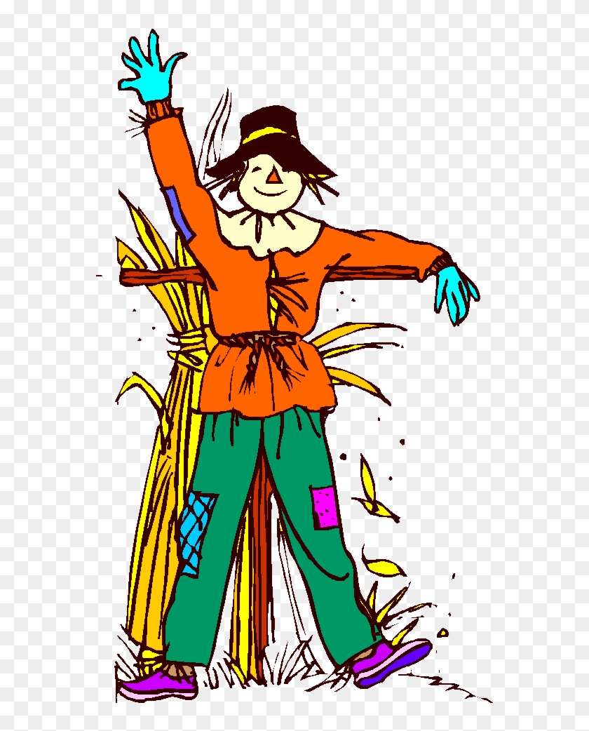 Scarecrow Clipart Friendly - Clip Art Scarecrows #1082929