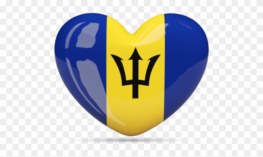 Barbados Flag - Flag: Naval Ensign Of Barbados #1082952