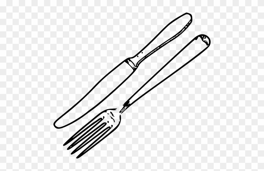 Fork Drawing Png #1083089