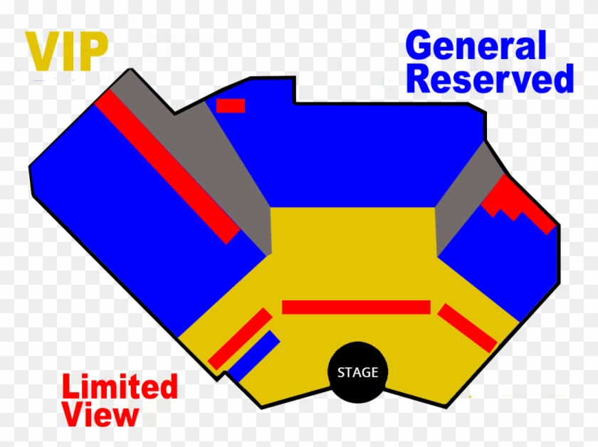 V The Show Seating Chart Thumbnail - O Show Las Vegas Limited View #1083146